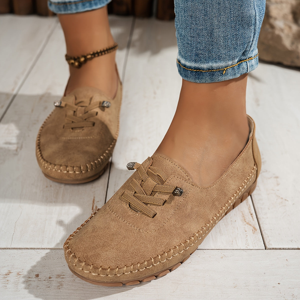 Élodie | Mocassins souples à soutien intégral pour pieds sensibles