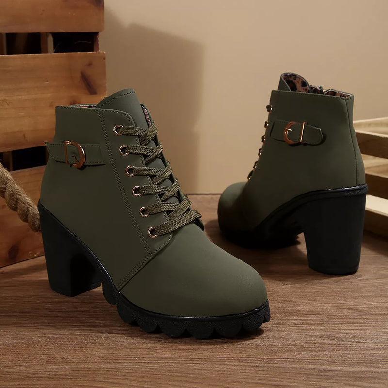Léonie | Bottines confort à talon élégant