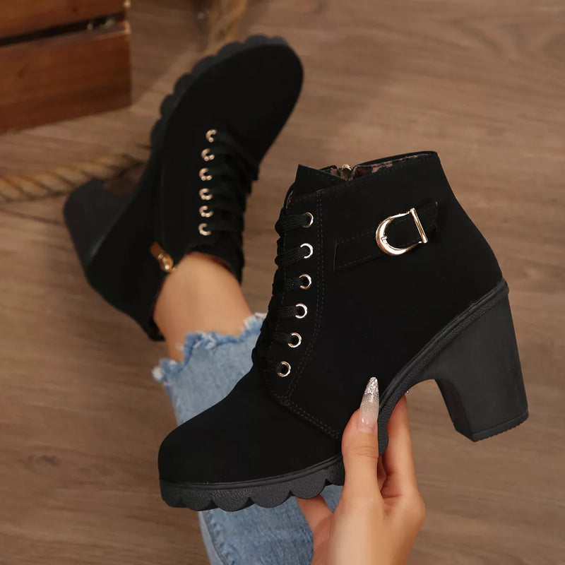 Léonie | Bottines confort à talon élégant