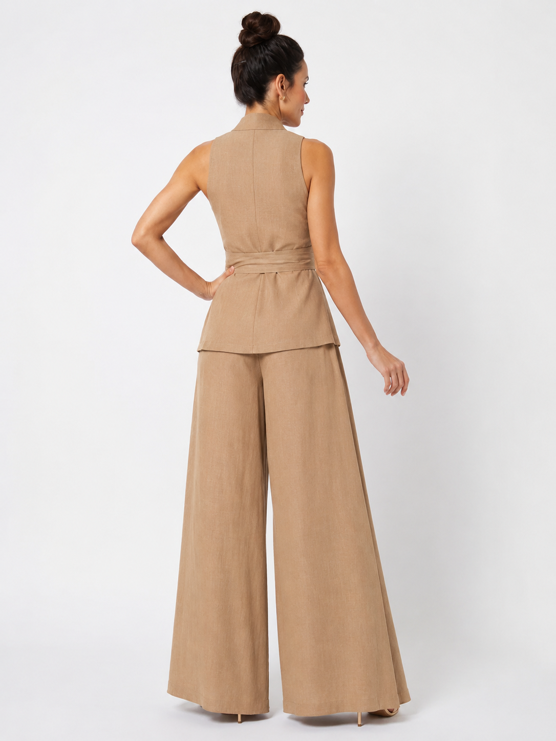 Graziella | Completo Top e Pantaloni Palazzo