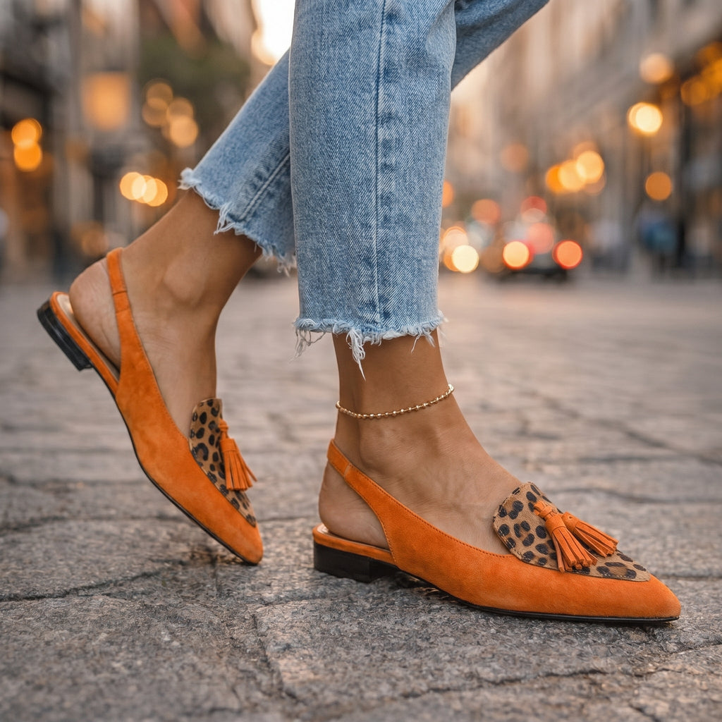 Elena | Sandali Donna con Cinturini e Frange