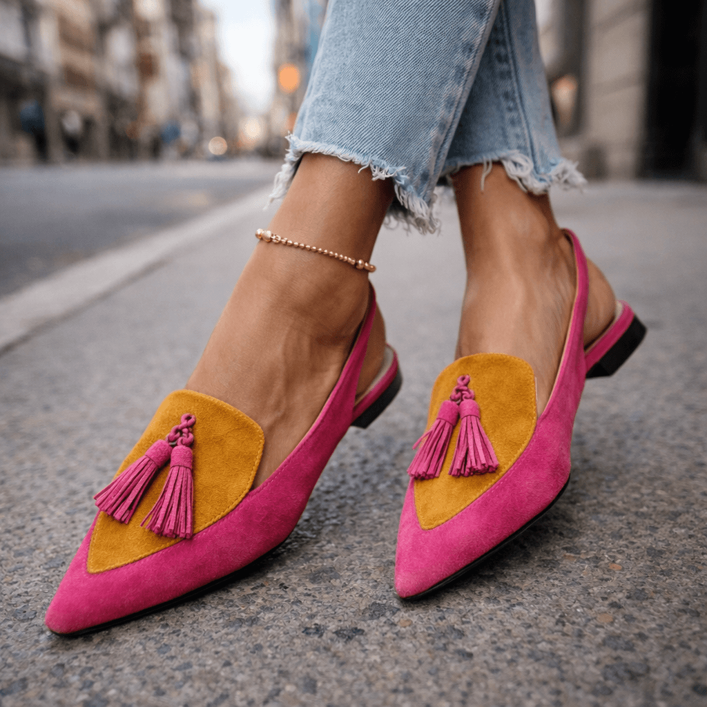 Elena | Sandali Donna con Cinturini e Frange