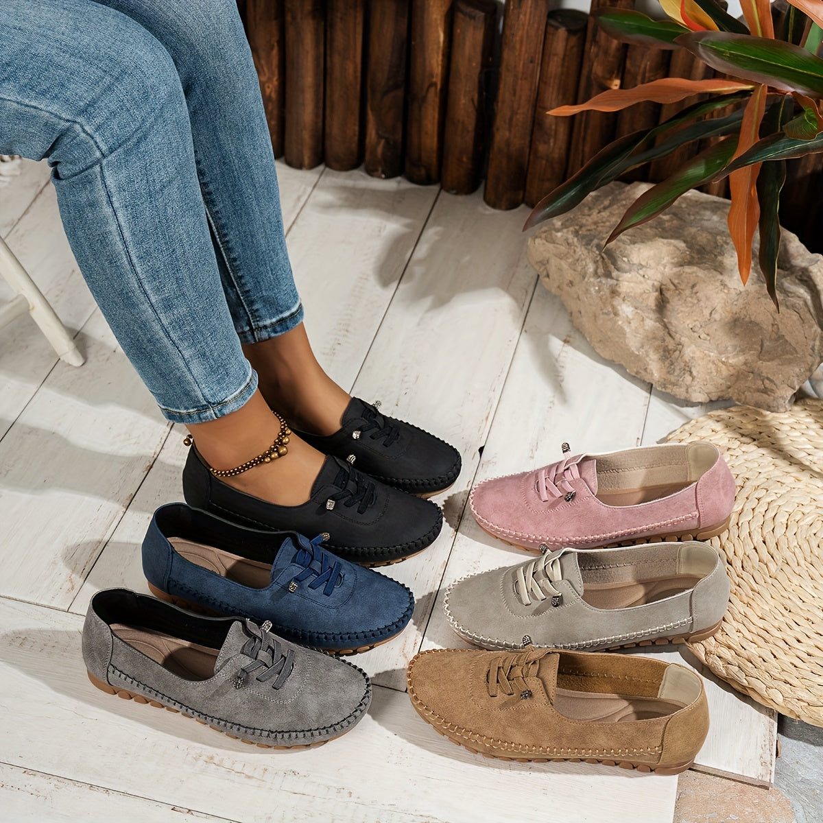 Élodie | Mocassins souples à soutien intégral pour pieds sensibles