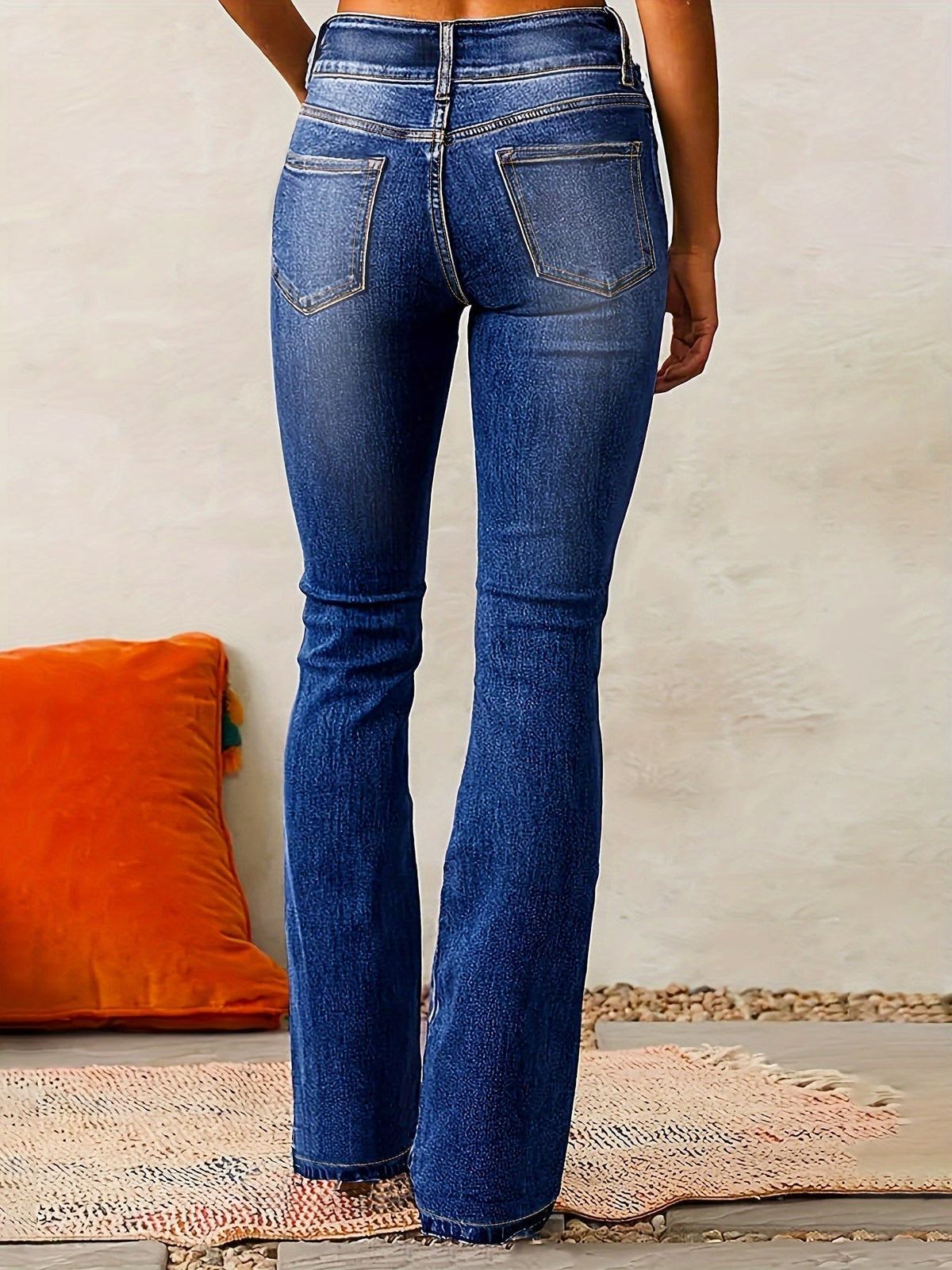Ariane | Jeans svasati a vita alta elasticizzati