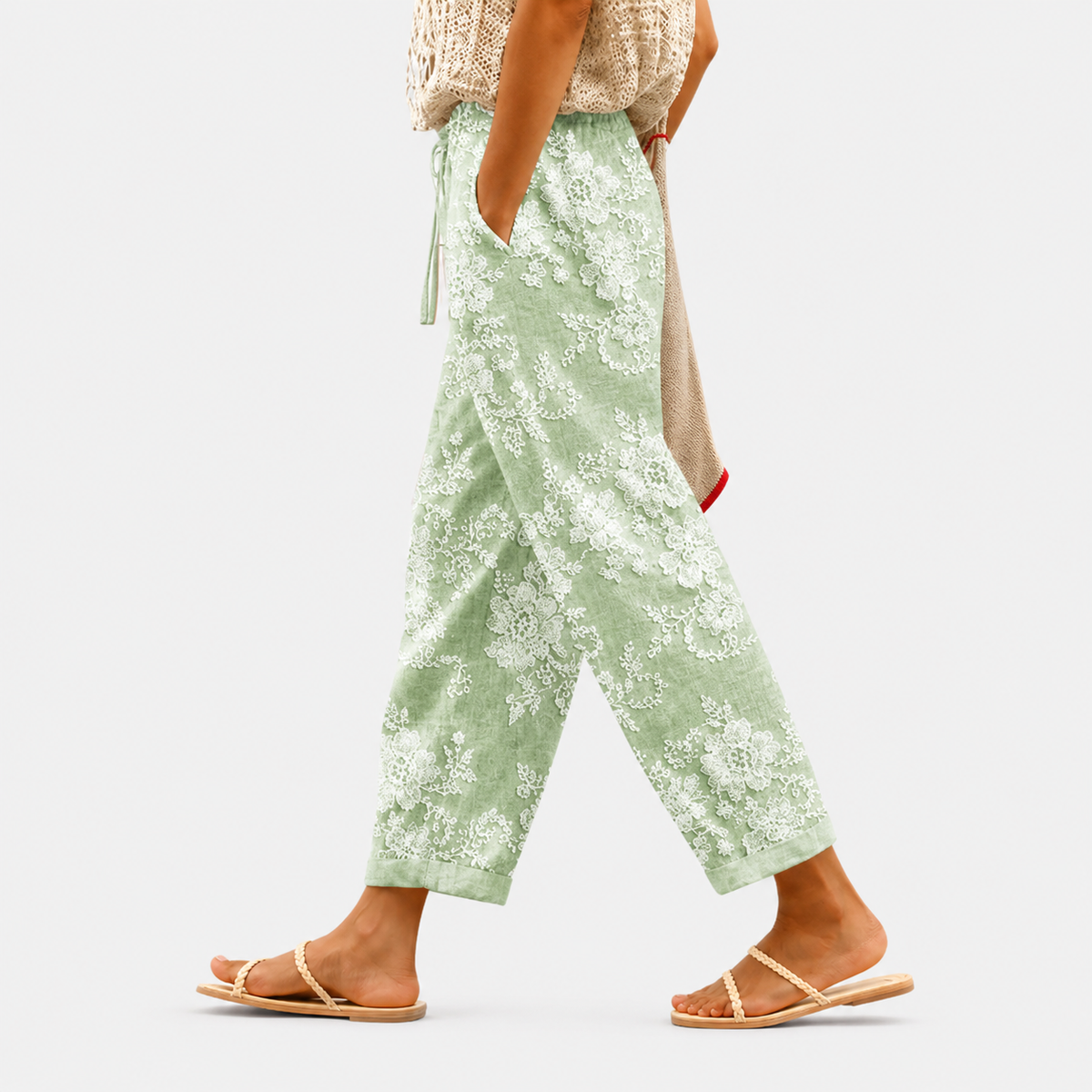 Pantalone Confort Fleur de Sauge