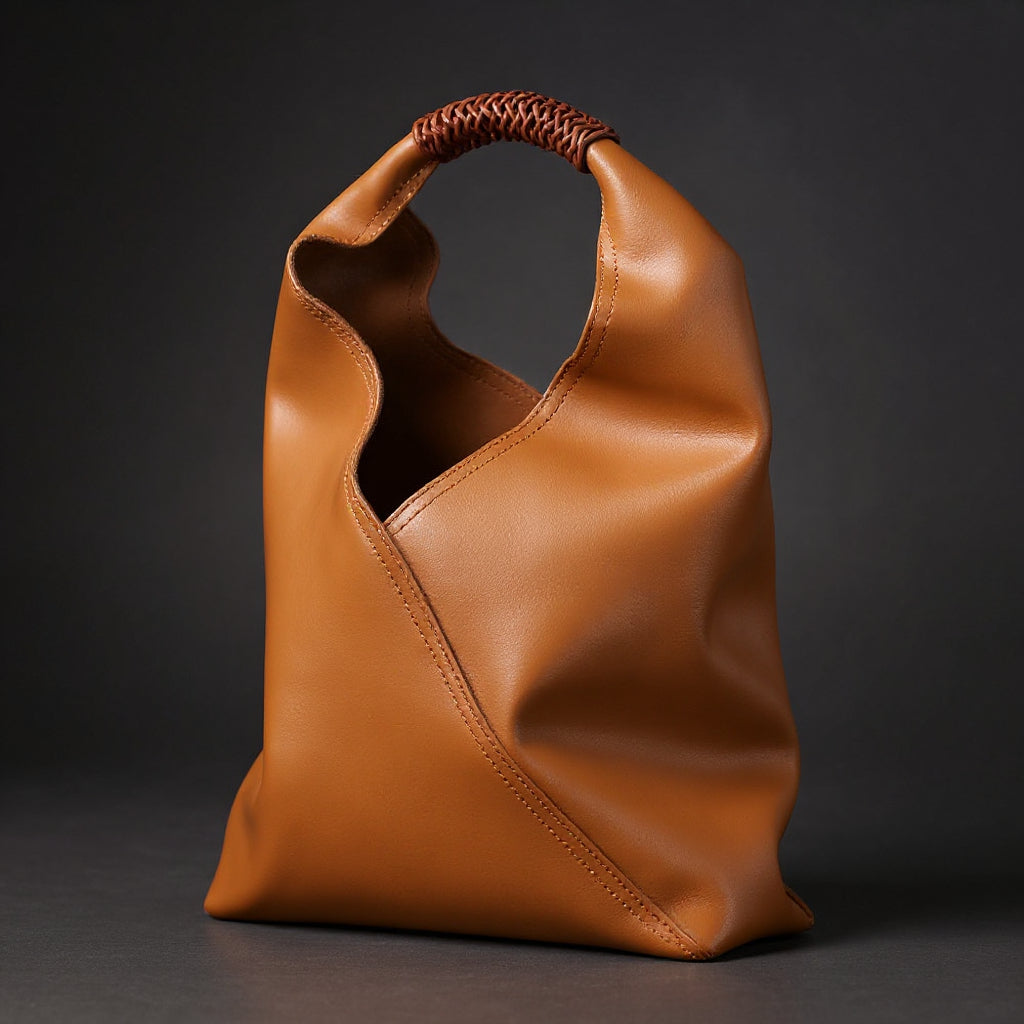 Antonella | Borsa Hobo Morbida con Manico