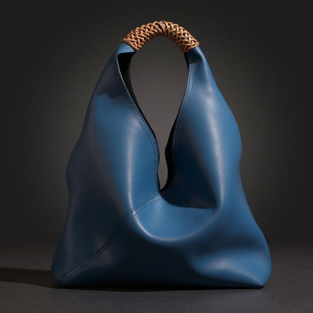 Antonella | Borsa Hobo Morbida con Manico