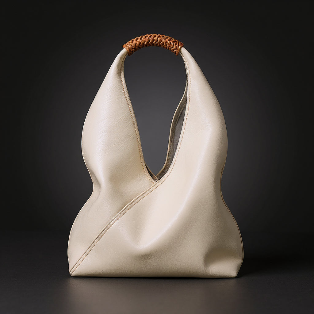 Antonella | Borsa Hobo Morbida con Manico