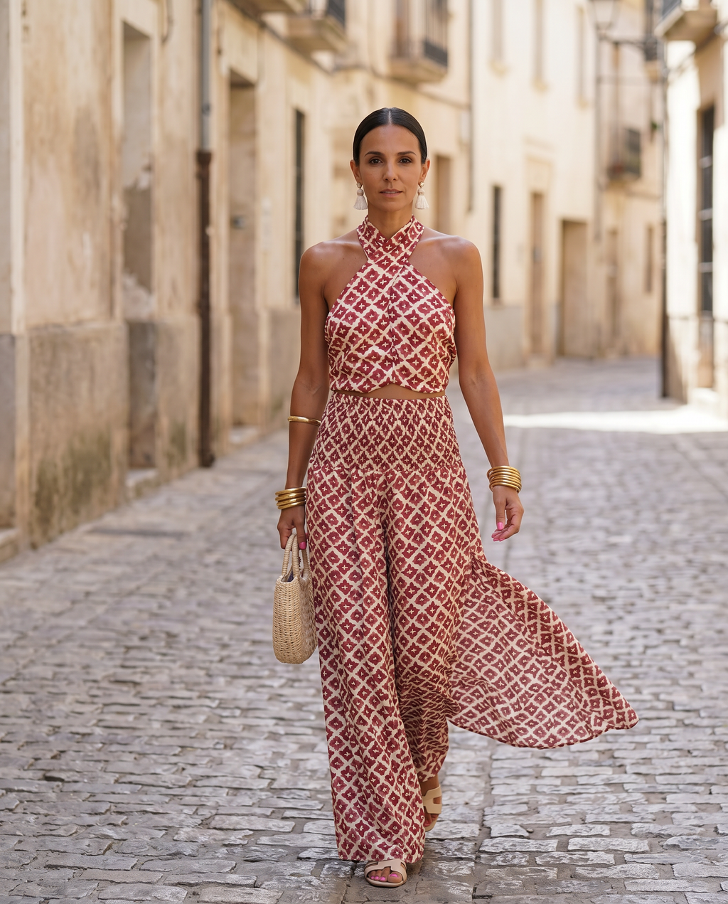 Justa™ | Completo di Due Pezzi con Collo Halter