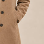 Greta · Cappotto di panno con sciarpa in regalo