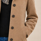 Greta · Cappotto di panno con sciarpa in regalo