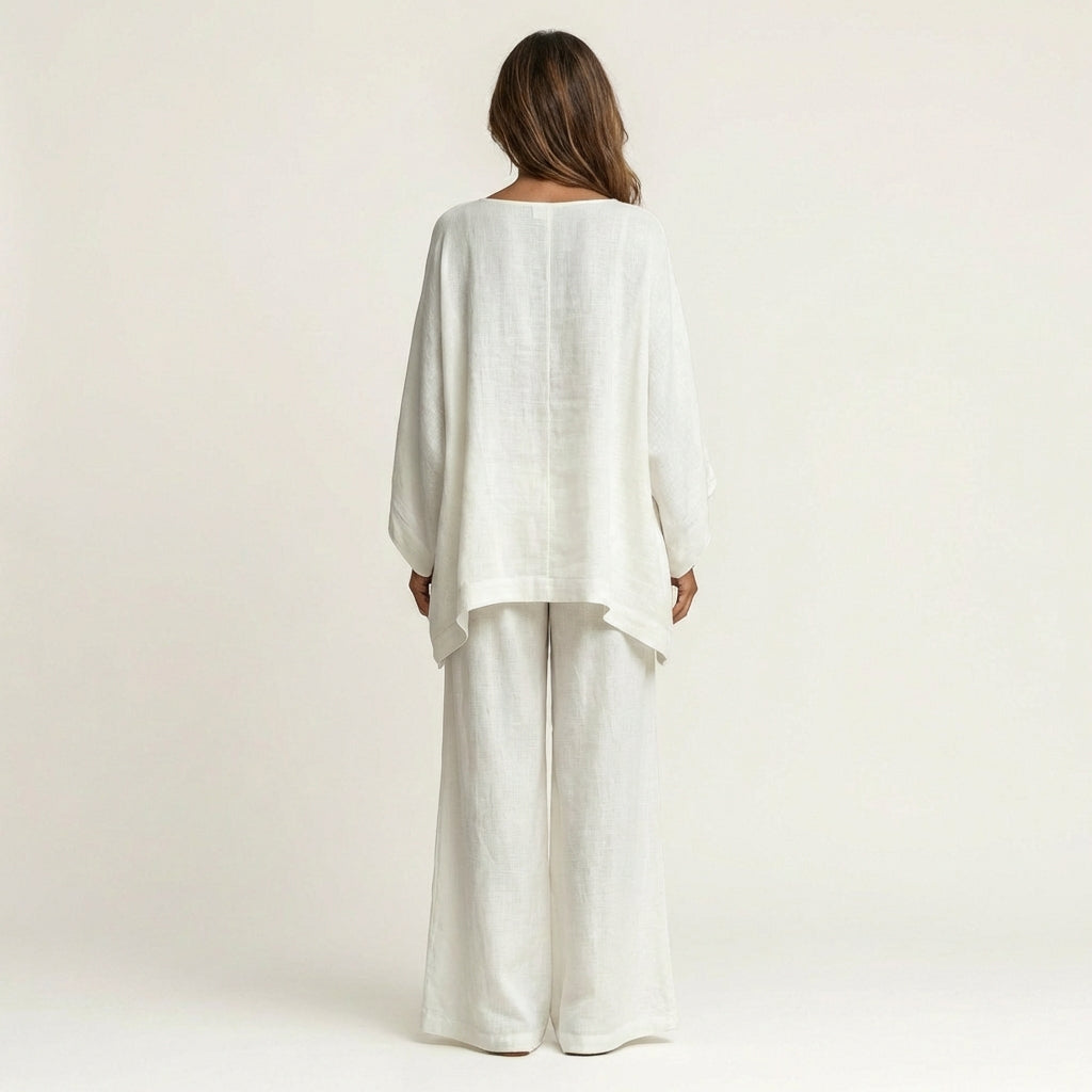 Completo Bohemien in Lino