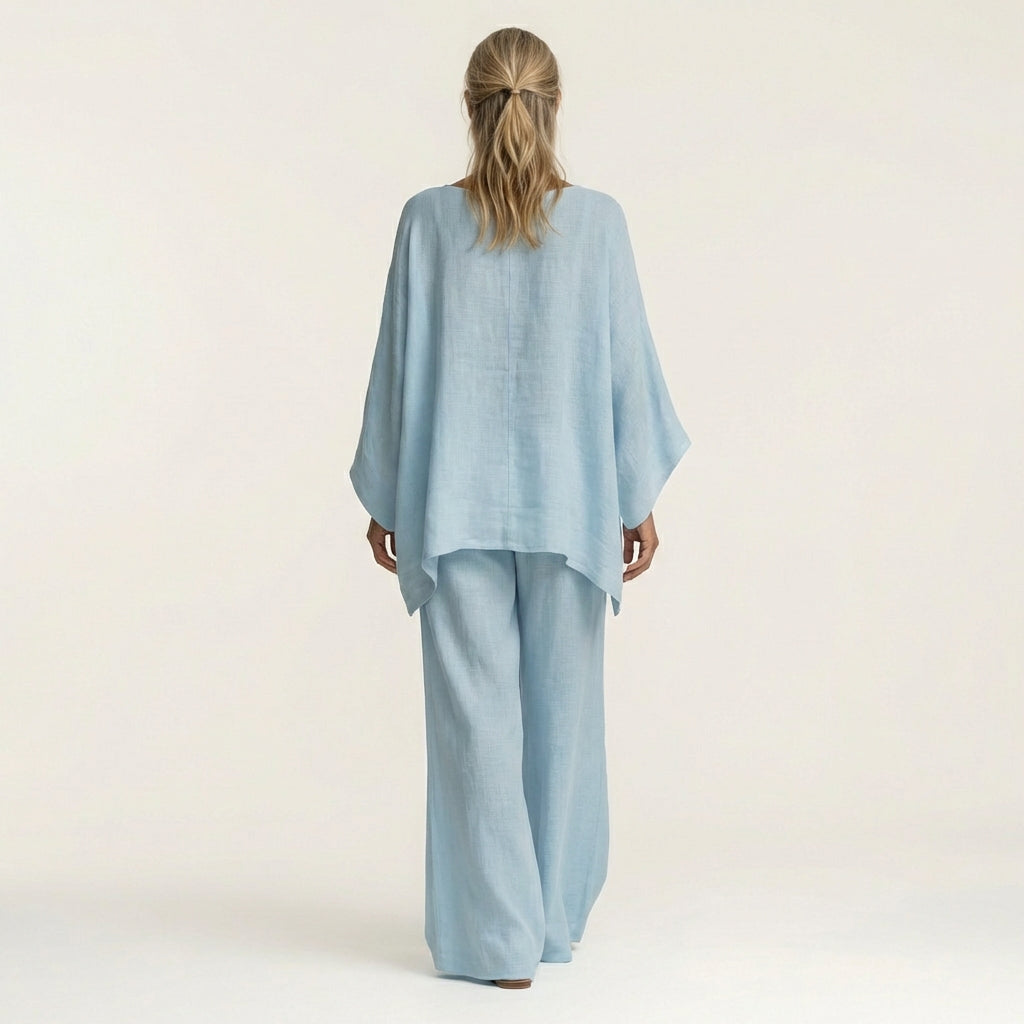 Completo Bohemien in Lino