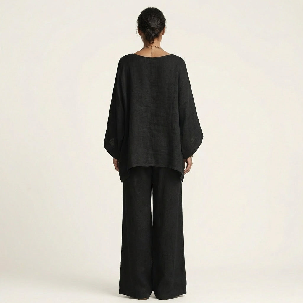 Completo Bohemien in Lino