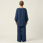 Completo Bohemien in Lino
