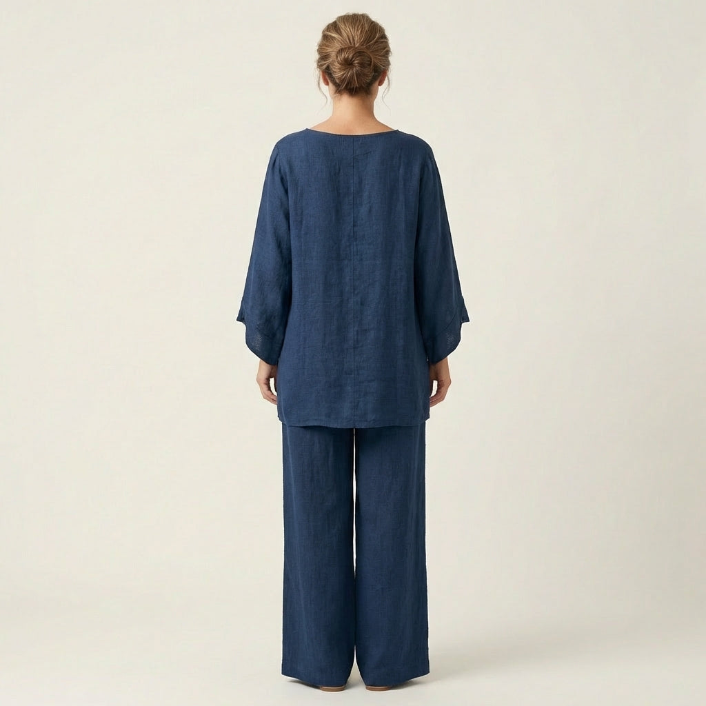 Completo Bohemien in Lino