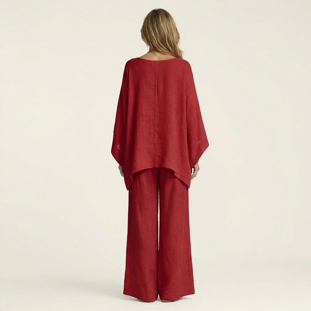 Completo Bohemien in Lino