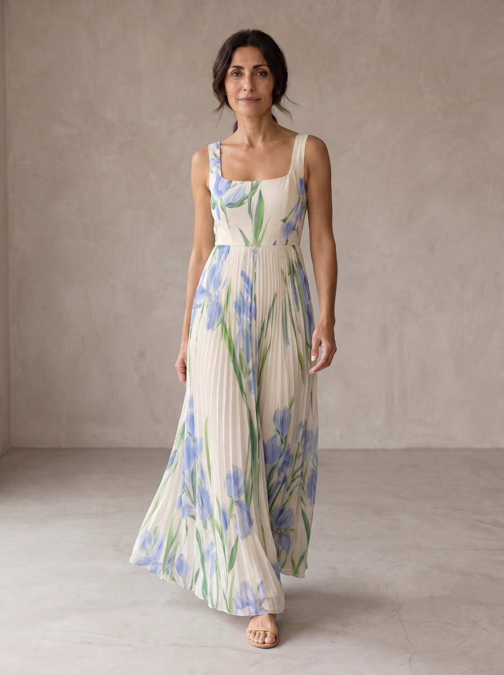 Oriah | Vestito Maxi A-Line Floreale