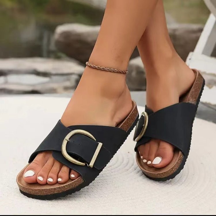 Séléna | Mules tendance à boucle réglable