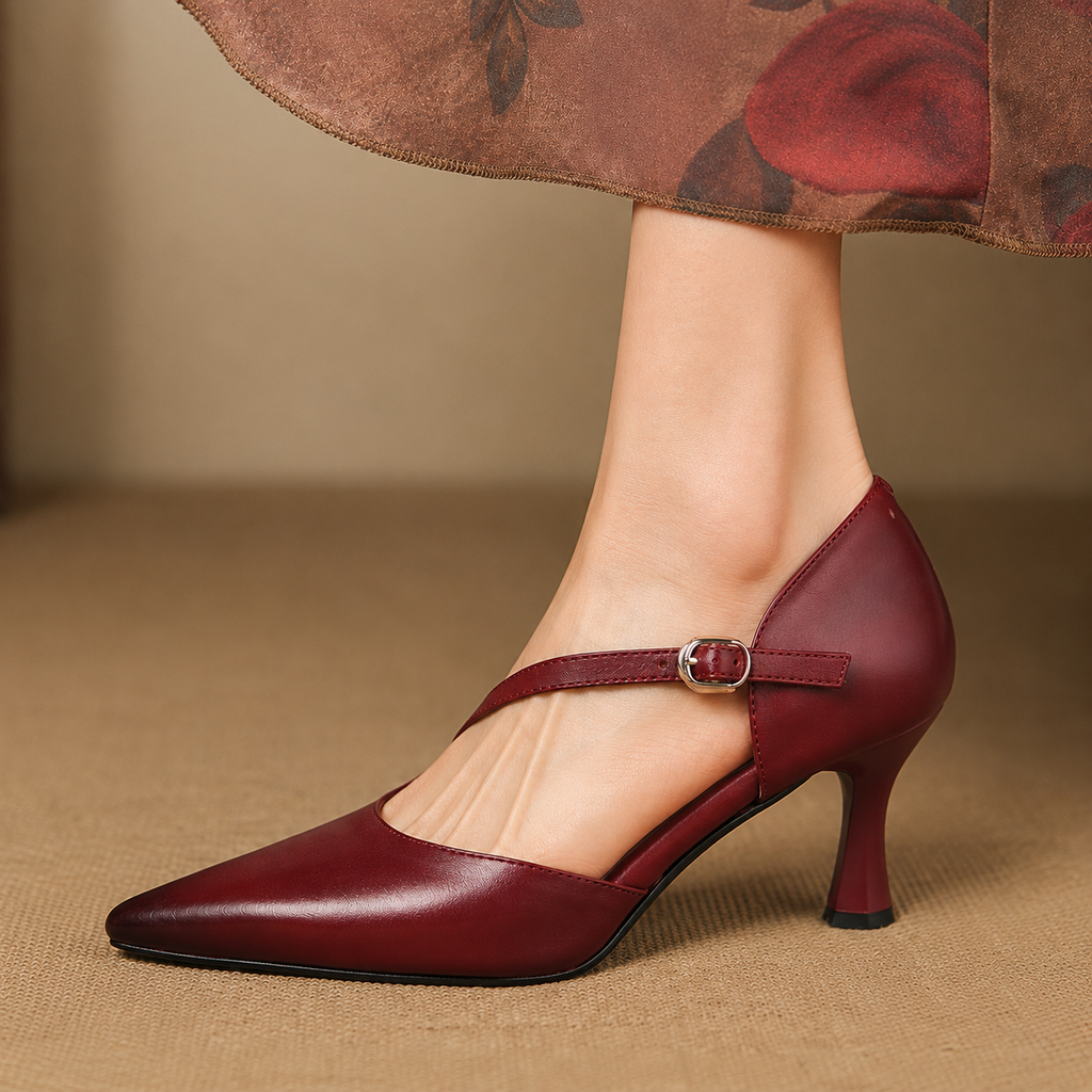 Diana | Tacchi Eleganti con Cinghia Incrociata