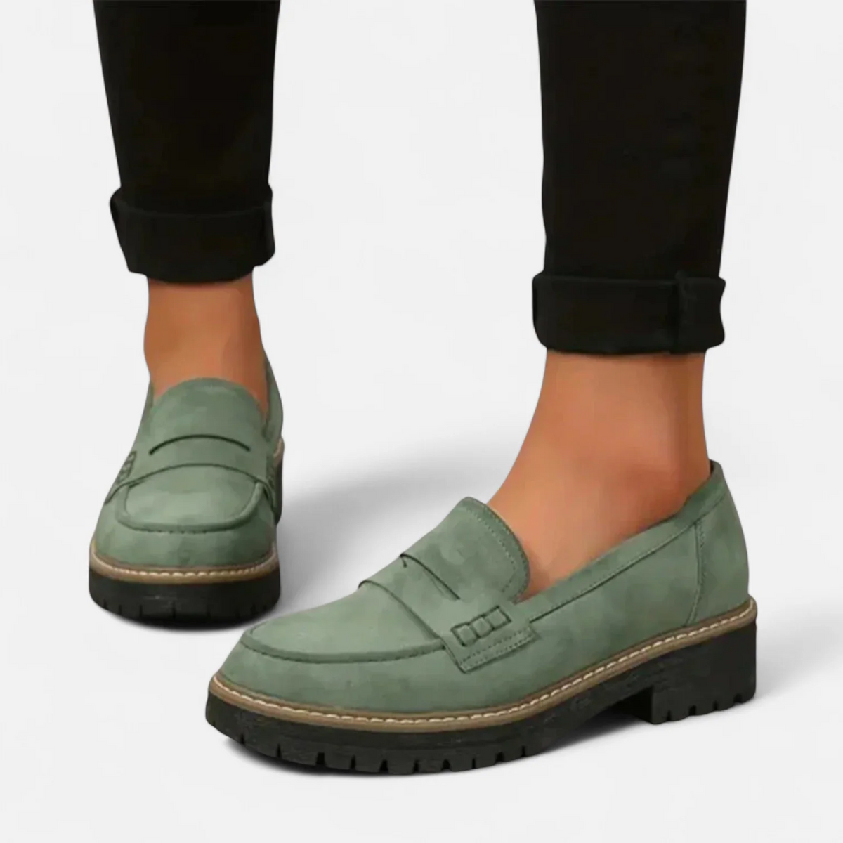 Skylar | Mocassini con tacco ortopedici premium