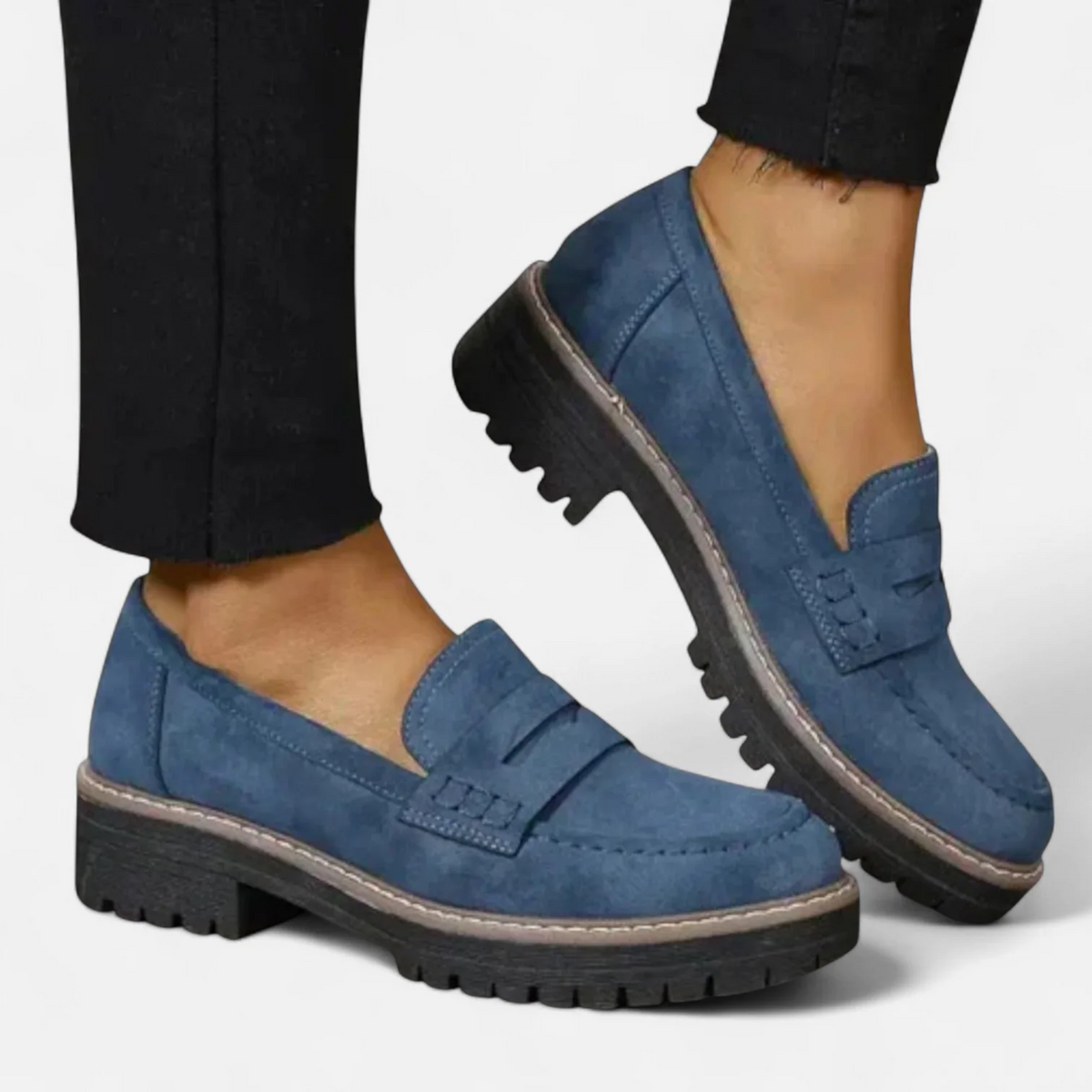 Skylar | Mocassini con tacco ortopedici premium