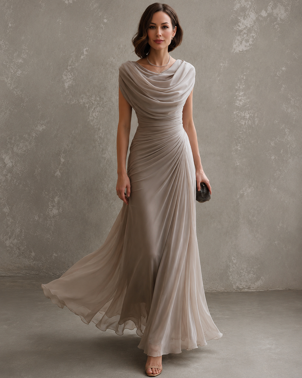 Abito Maëlle Lungo Elegante