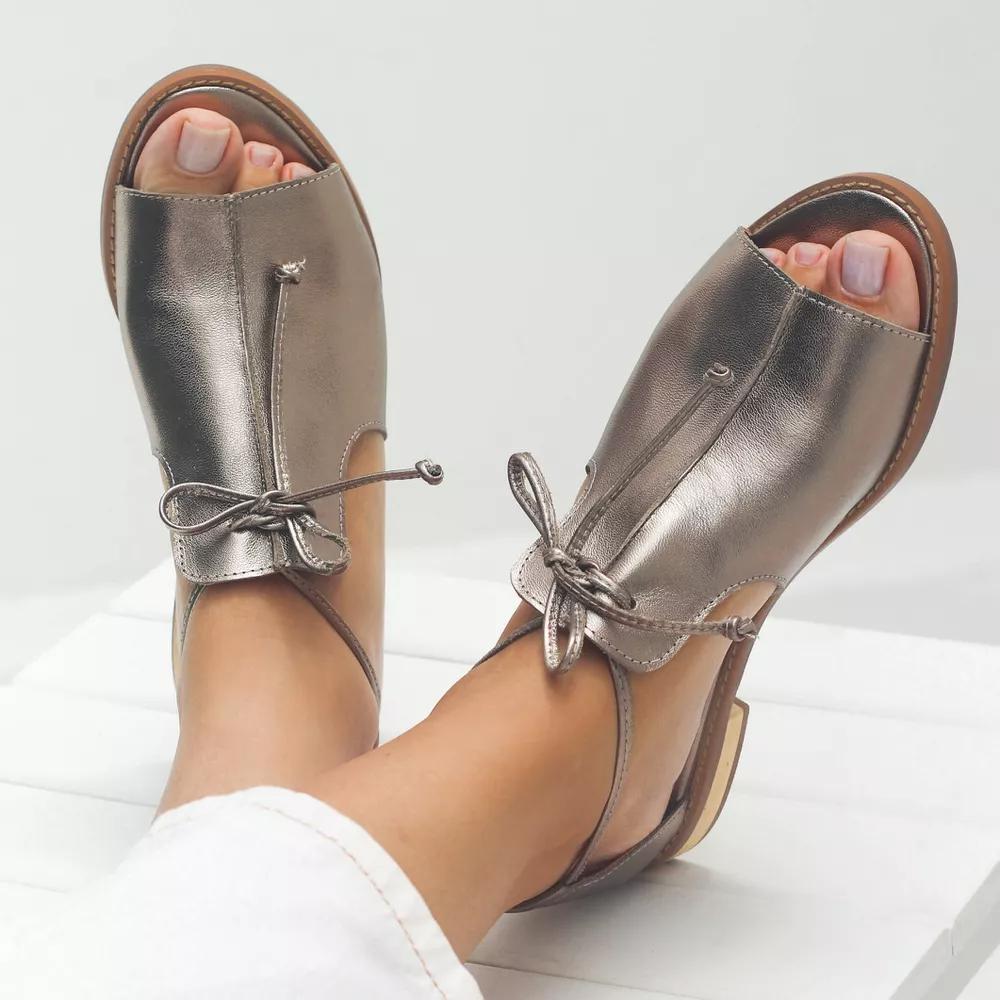 Ilenia | Sandali in Pelle con Cinturino