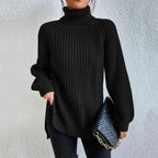 Lisbeth | Maglione a Collo Alto Confortevole