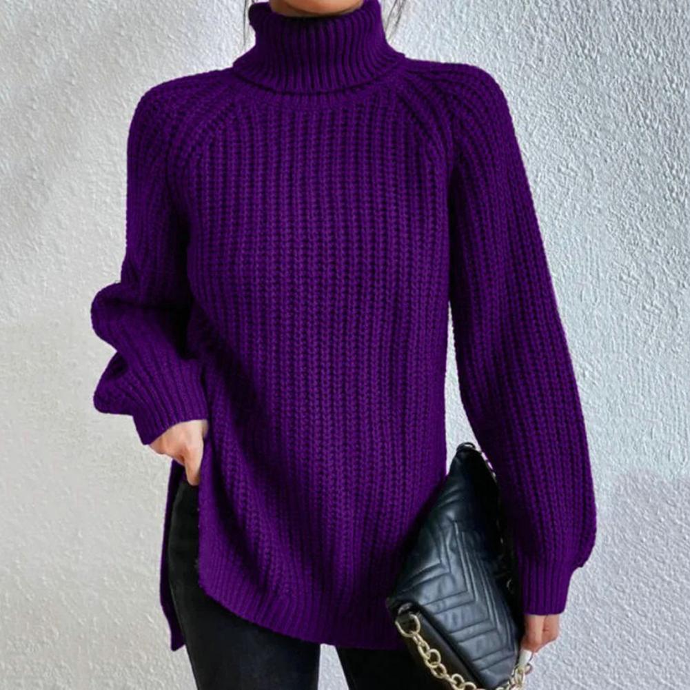 Lisbeth | Maglione a Collo Alto Confortevole