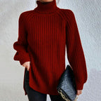 Lisbeth | Maglione a Collo Alto Confortevole