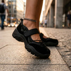 Chiara | Scarpe Comode da Passeggio in Camoscio