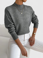 Camilla | Elegante Maglione con Collo Alto
