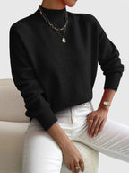 Camilla | Elegante Maglione con Collo Alto