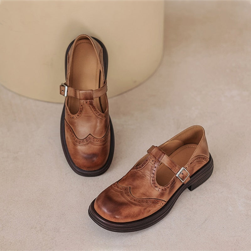 Edith | Scarpe Mary Jane con T-Strap
