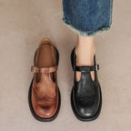 Mattea Mary Janes - Elegante scarpa in pelle