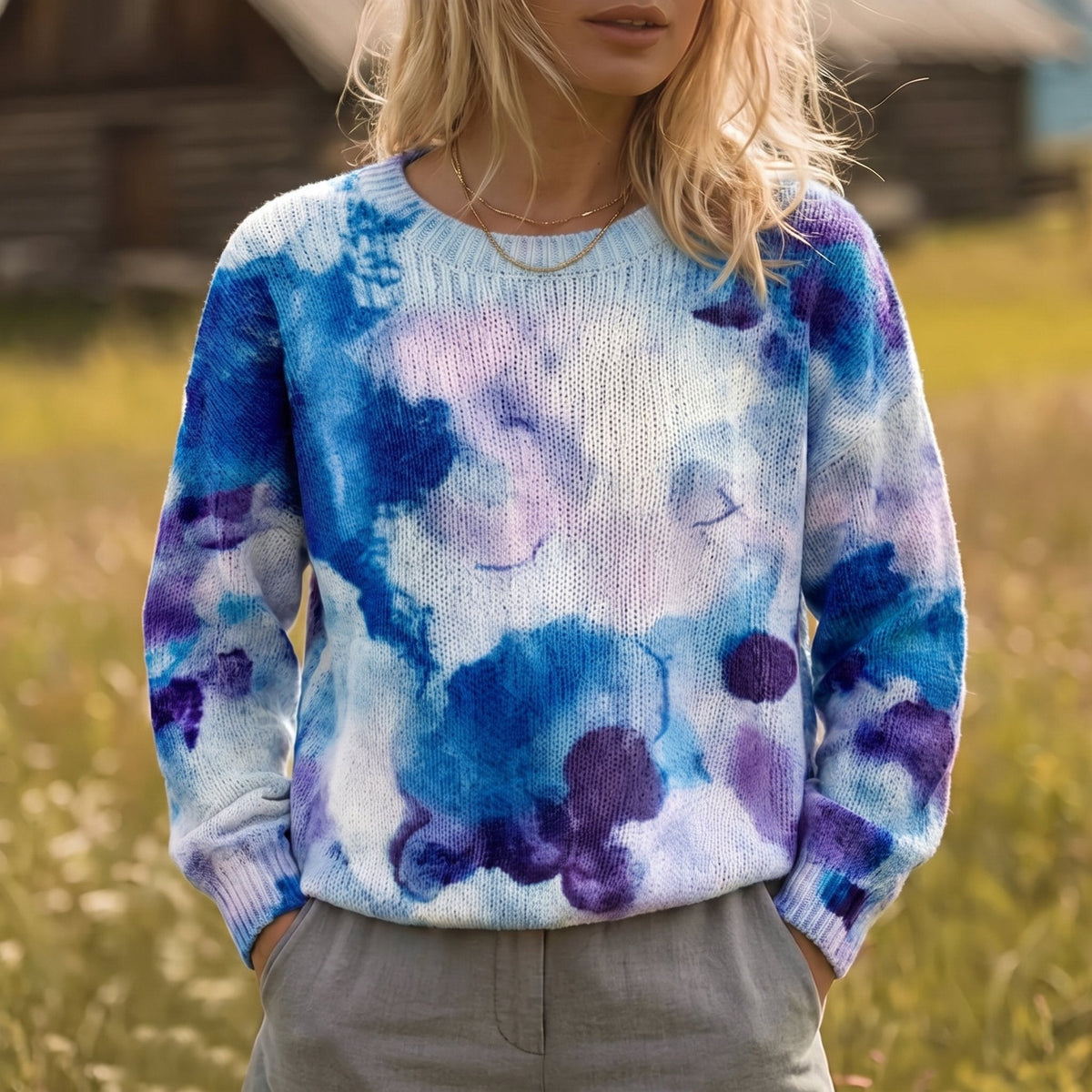 Marnelle | Maglione a Acquerello