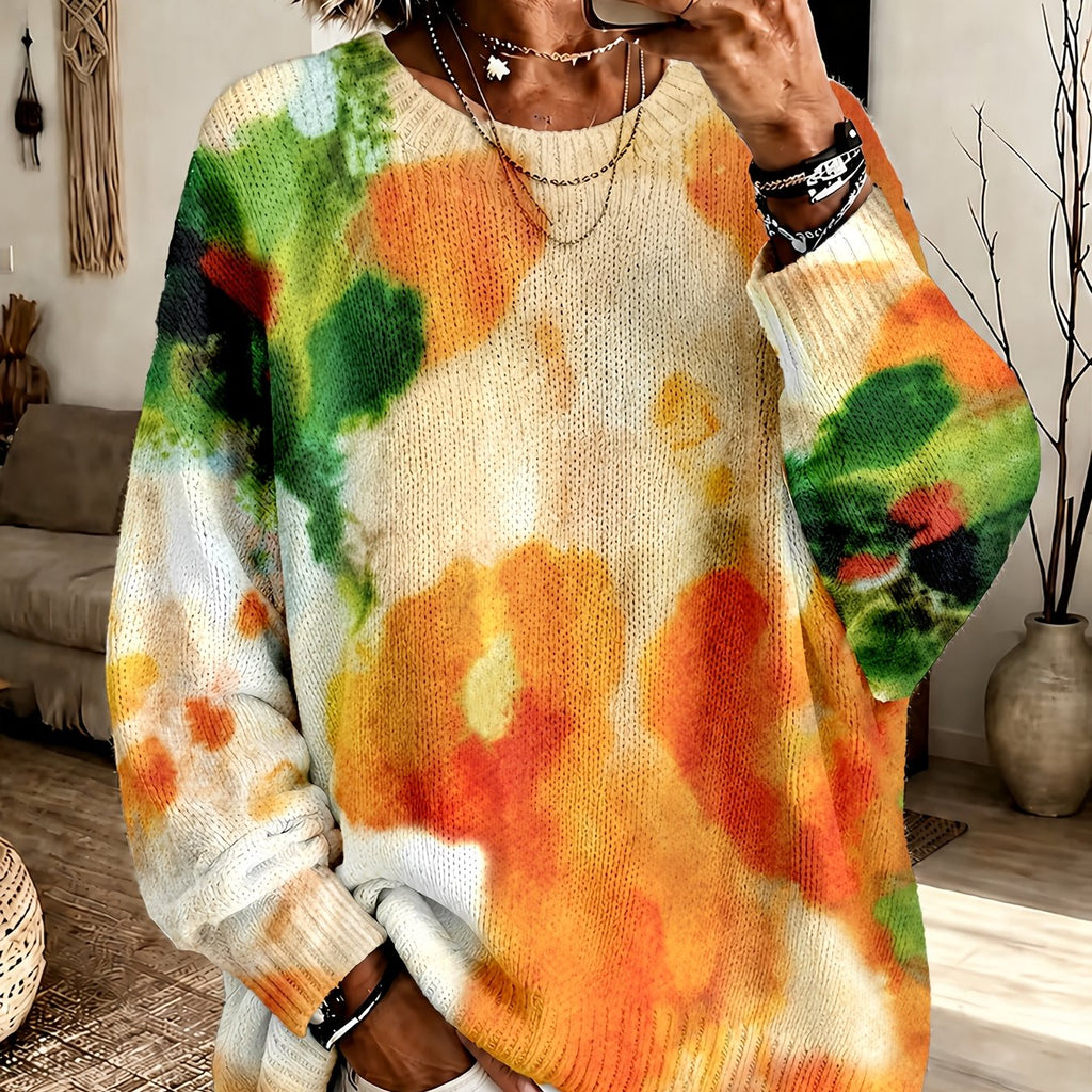 Juliette | Maglione Relaxed Pittorico