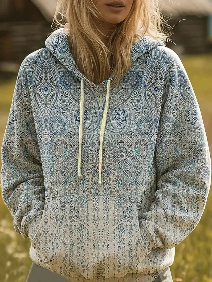 Sonia | Felpa Bohemien con Cappuccio
