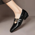 Estella | Décolleté Mary Jane con doppia cinturino e brogue