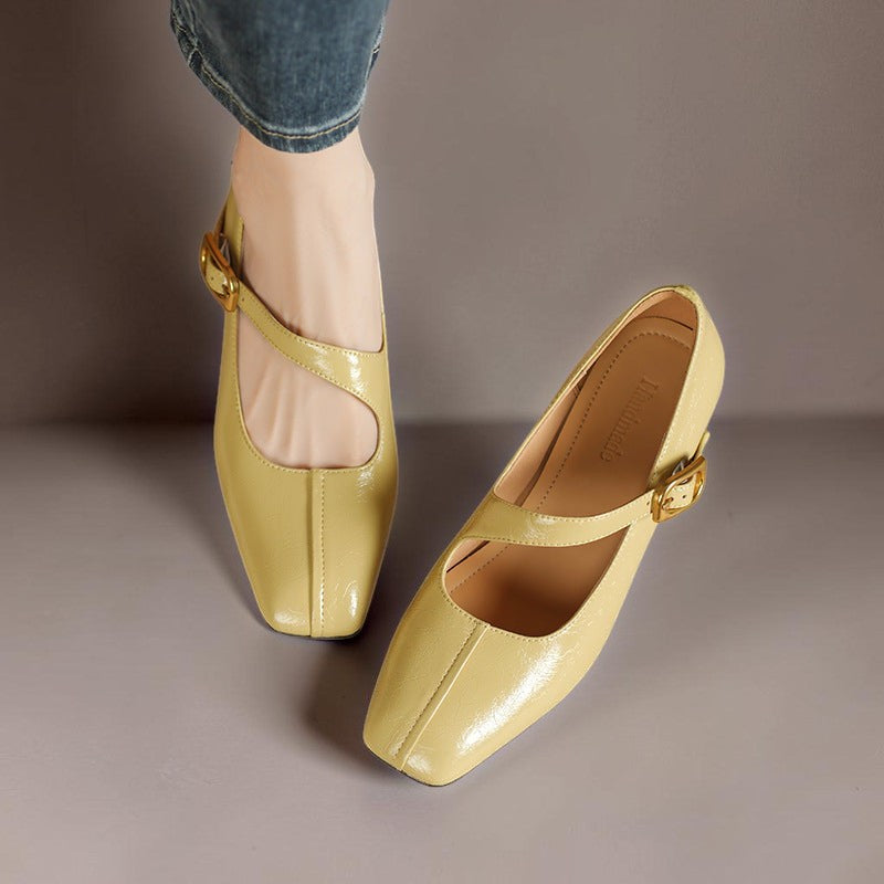 Giugno | Mary Jane Flats con Fibbia