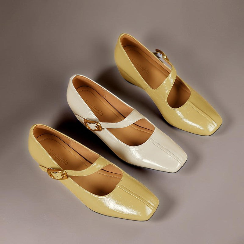 Giugno | Mary Jane Flats con Fibbia