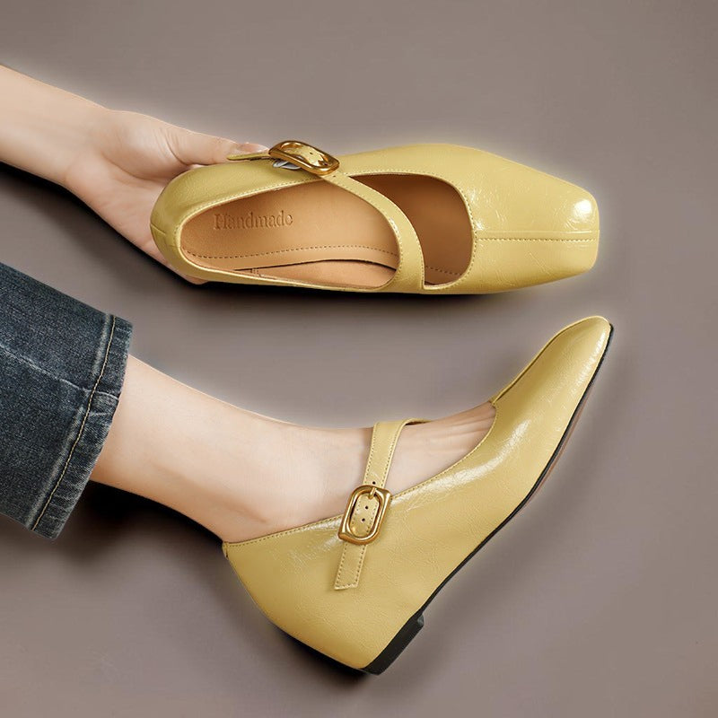 Giugno | Mary Jane Flats con Fibbia